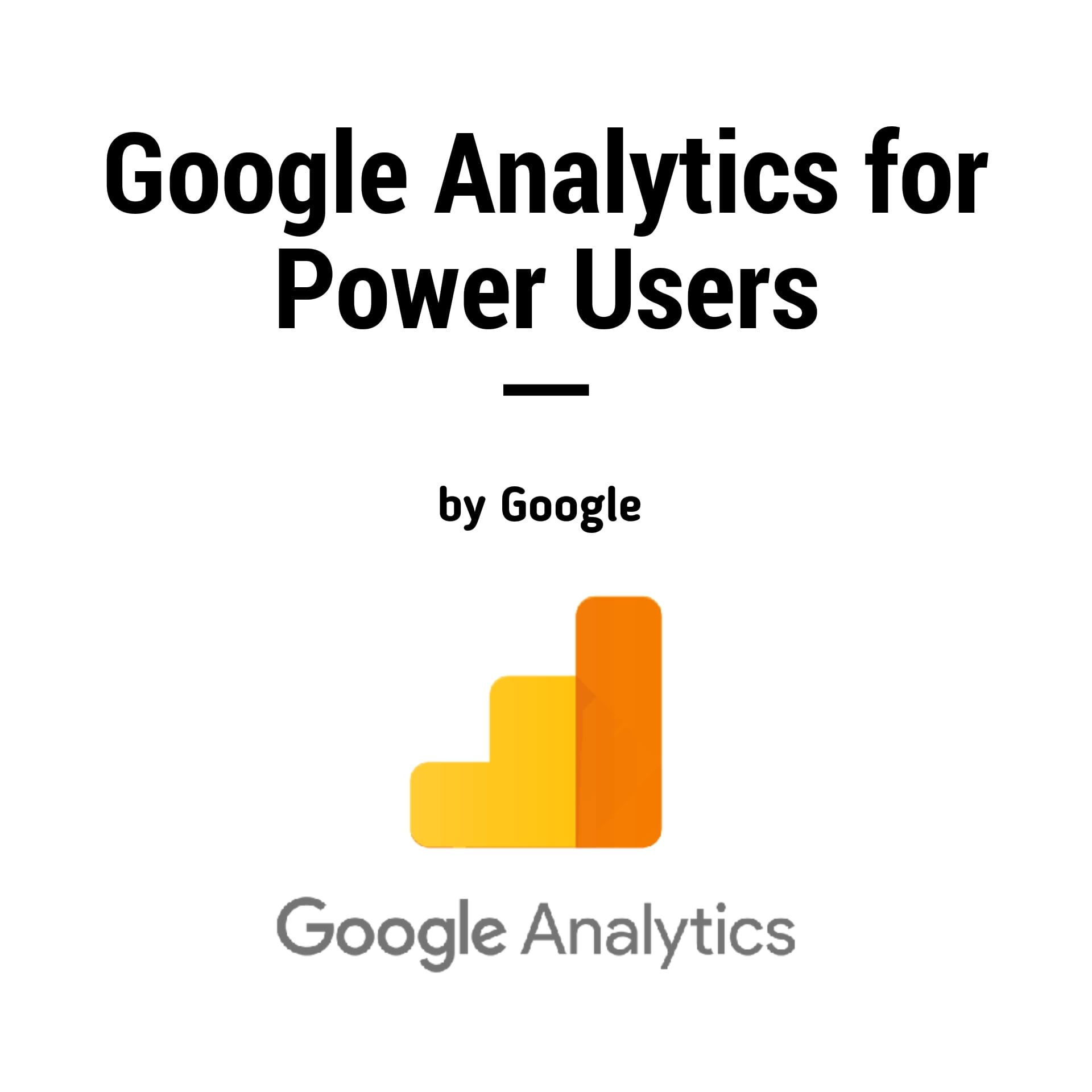 google analytics for power users