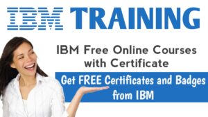 ibm free online courses with certificate