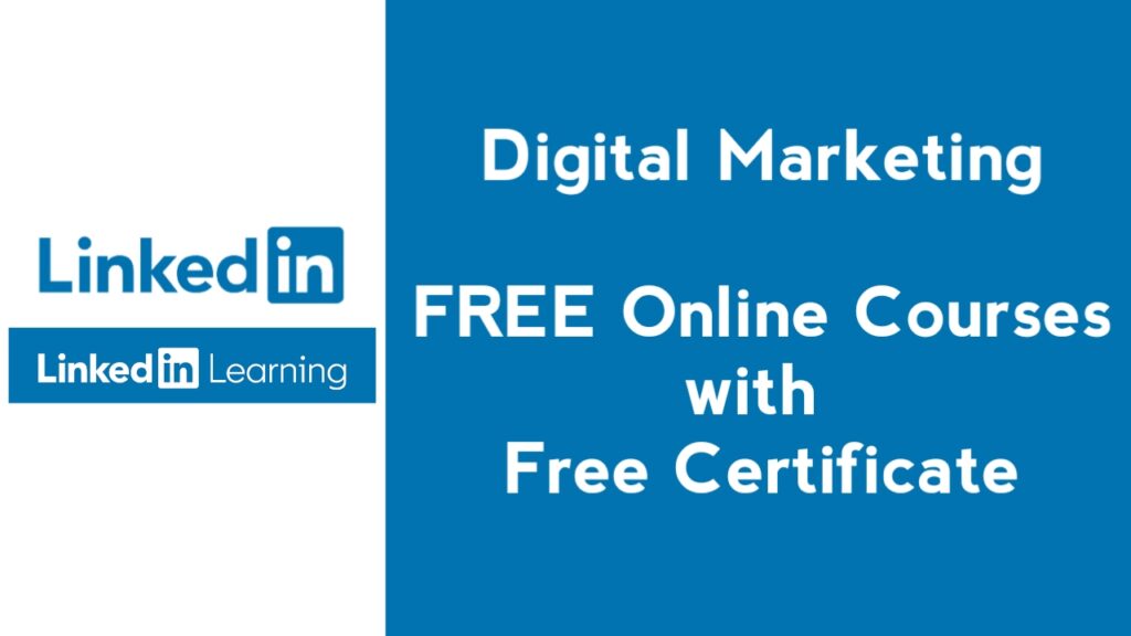 free digital marketing courses with certificate