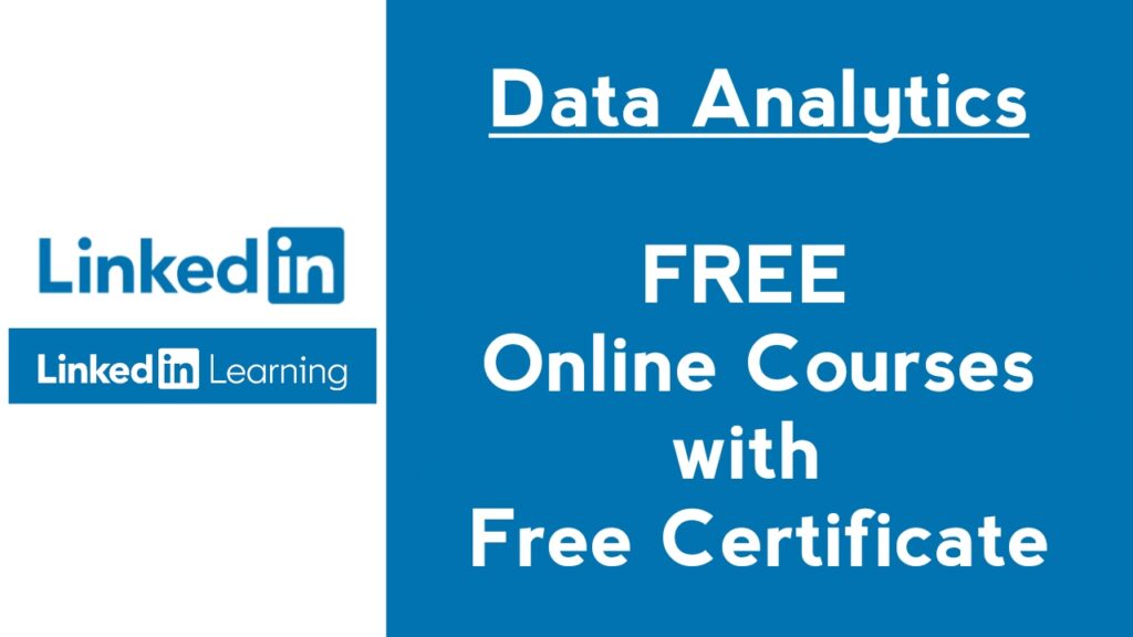 linkedin learning free data analytics courses