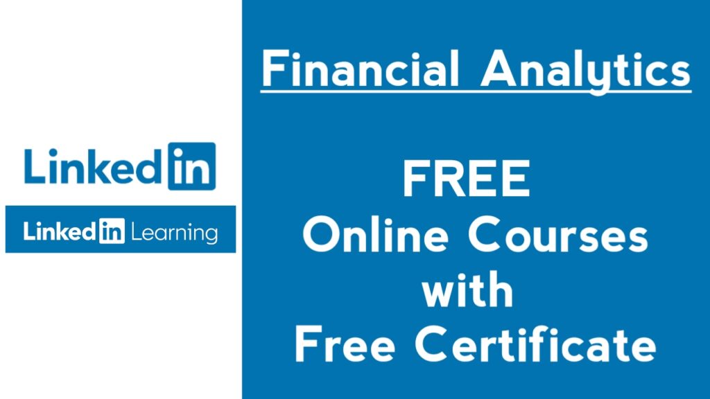 free financial analytics courses