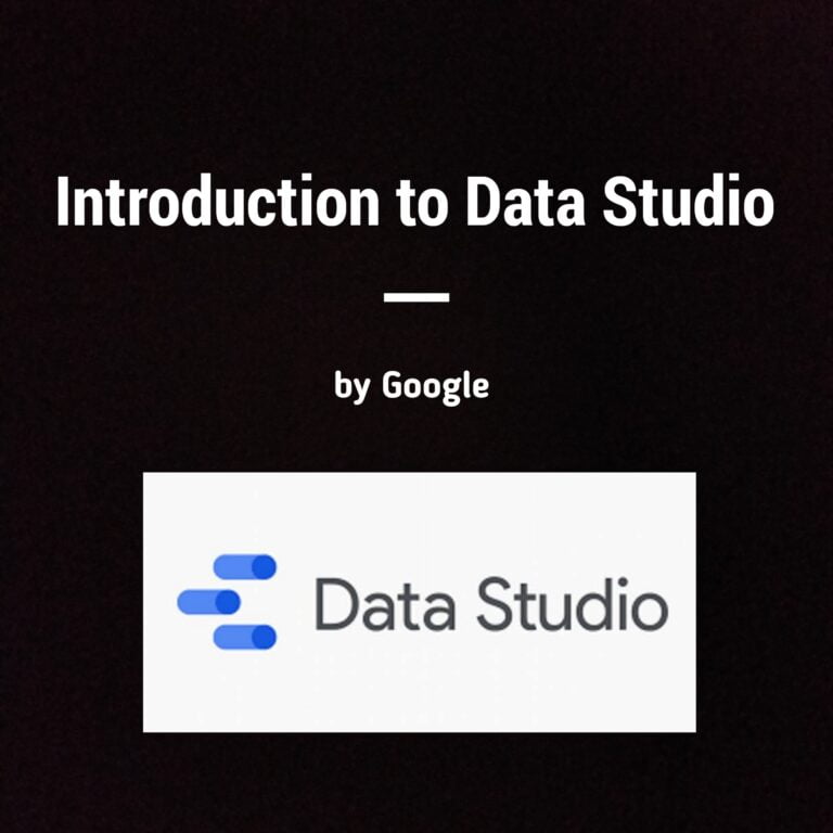 data studio free course