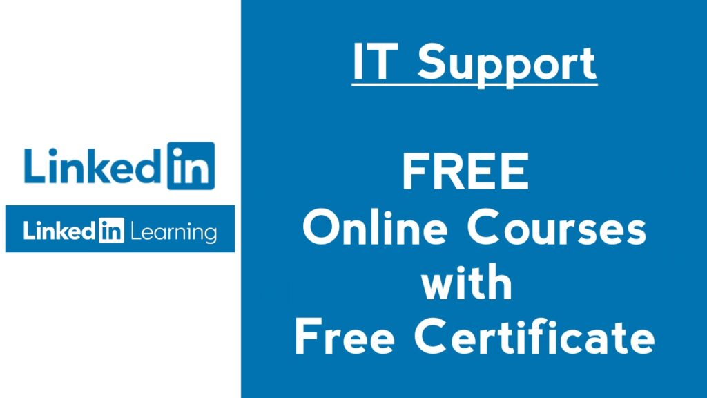 free it support courses
