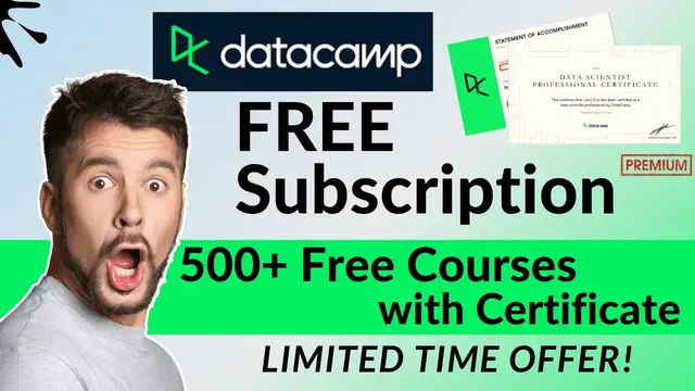 datacamp free courses