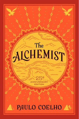 cover image of "The Alchemist" book.