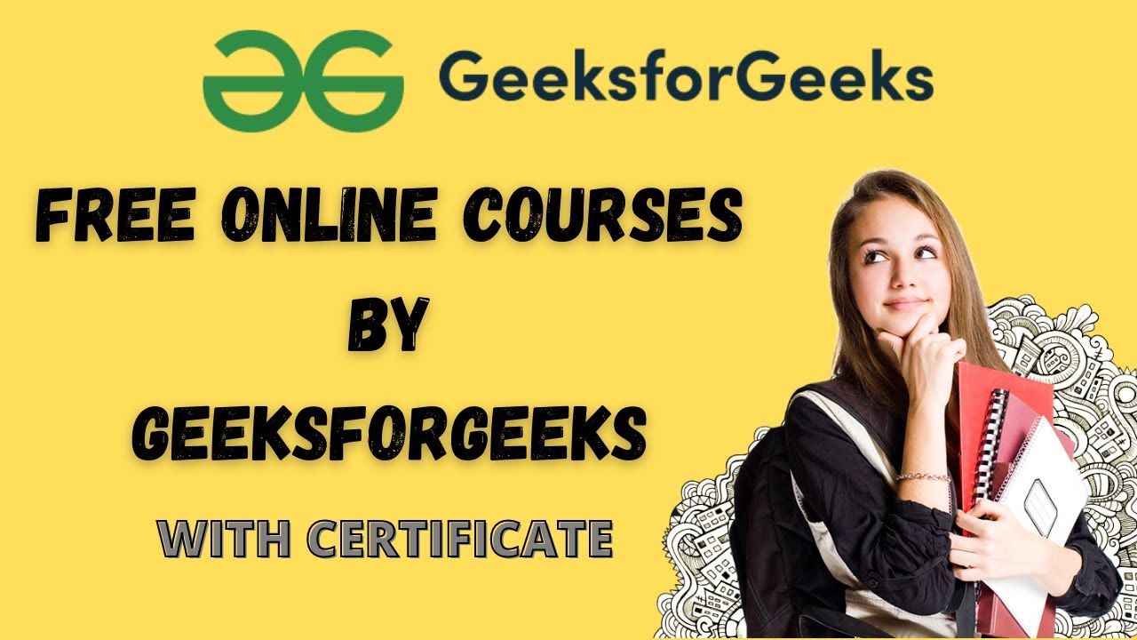 Free C Programming Online Course for Beginners - GeeksforGeeks