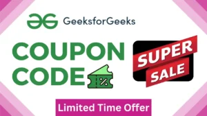 geeksforgeeks coupon code