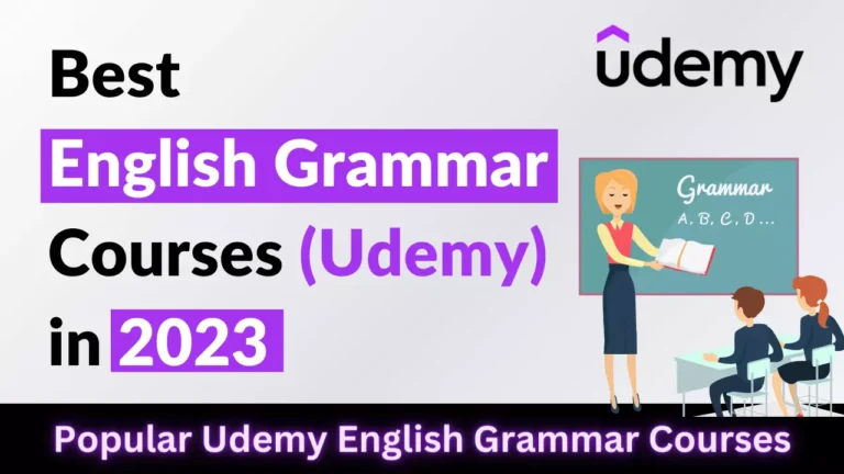 best english grammar courses on udemy