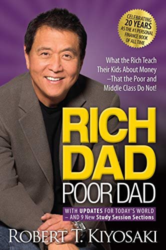 cover image of "Rich Dad Poor Dad" book.