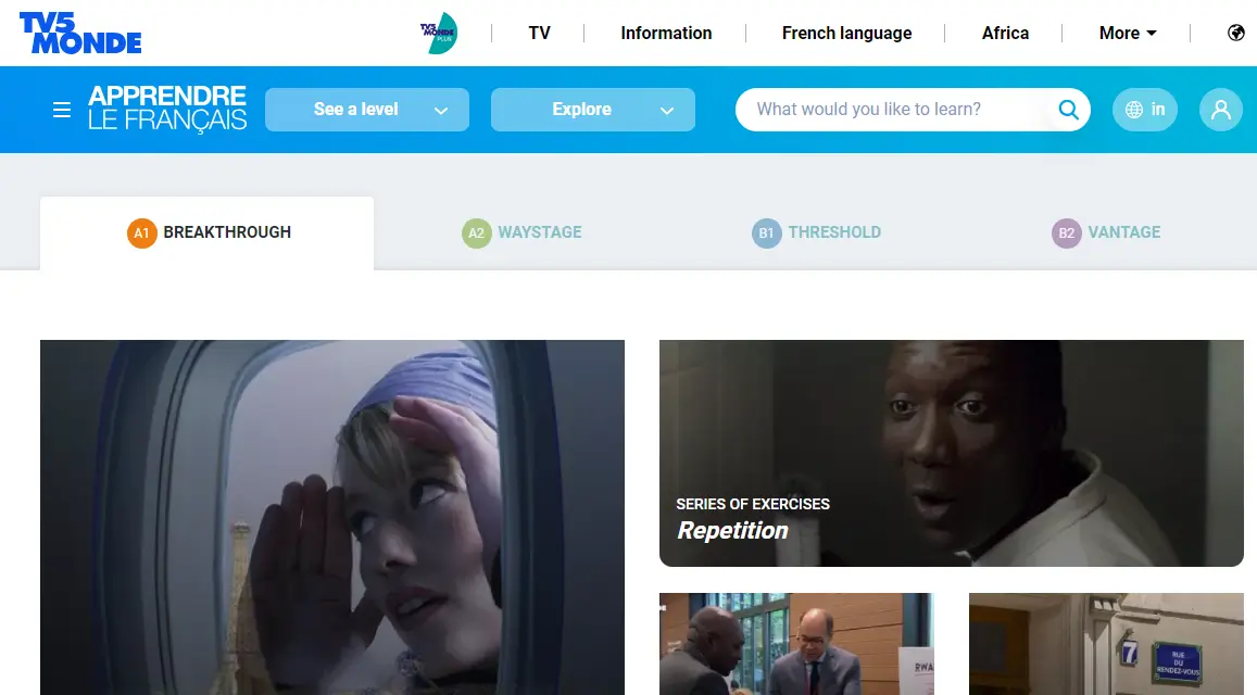 tv5 monde french learning