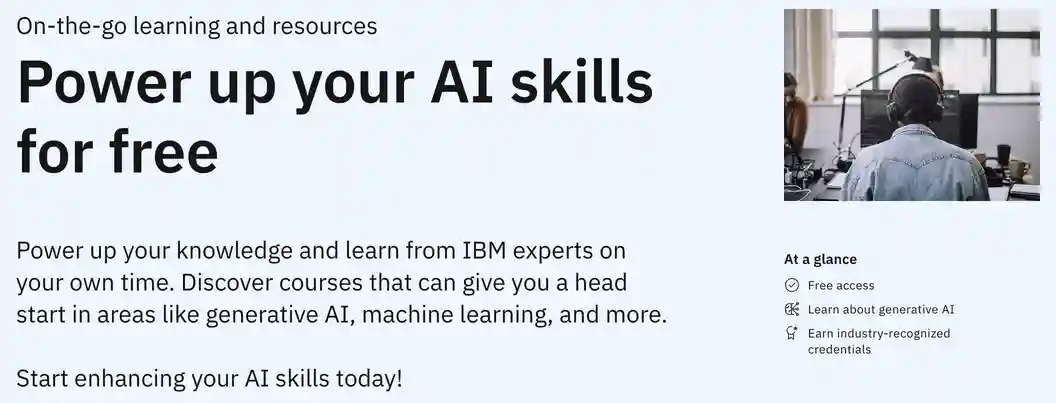 ibm skillsbuild ai courses