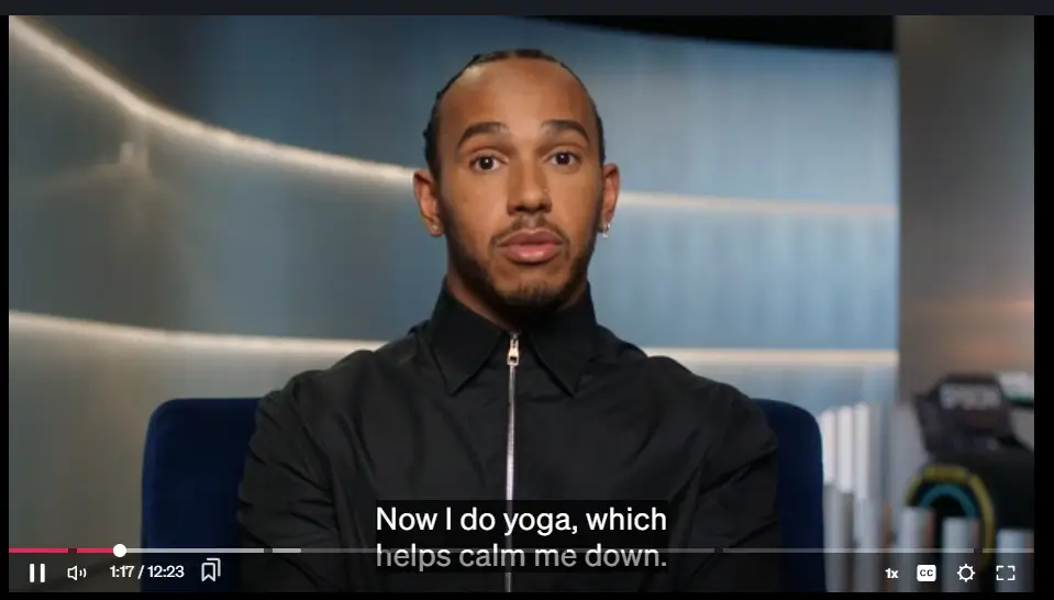 Mental Preparation by Lewis Hamilton
